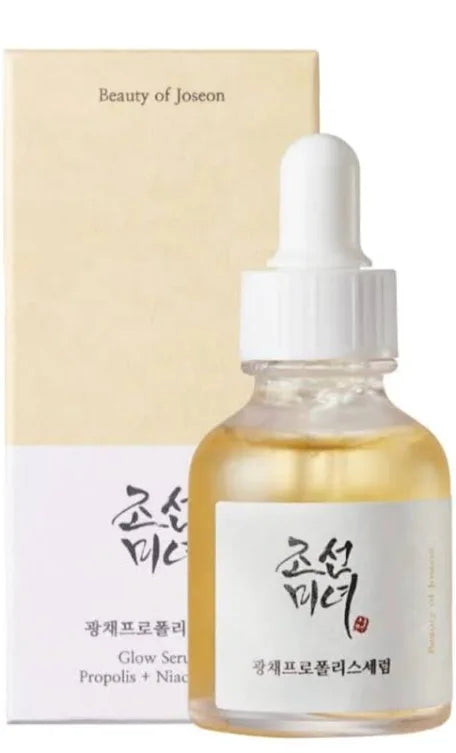 Beauty of Joseon
Glow Serum: Propolis + Niacinamida - Acalma e reduz os poros
